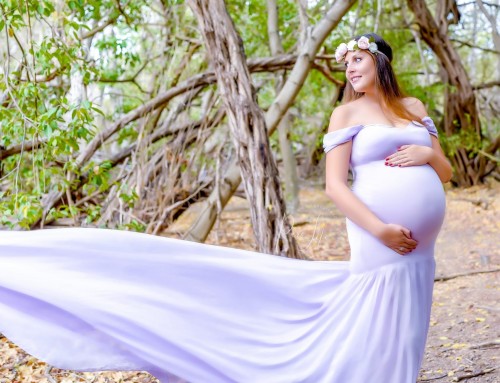 Behind the scenes – Maternity photo session
