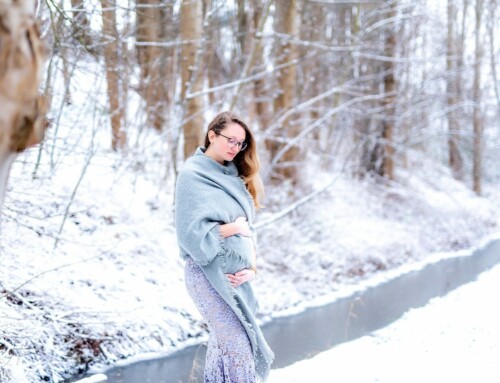 A winter wonderland photo shoot with Melissa