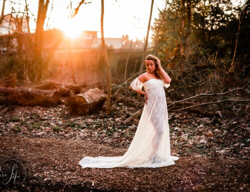 A fine golden hour maternity photo shoot with Lynn!