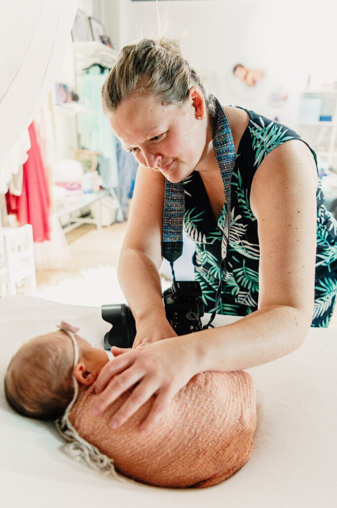 newborn female photographer Vlaams Brabant